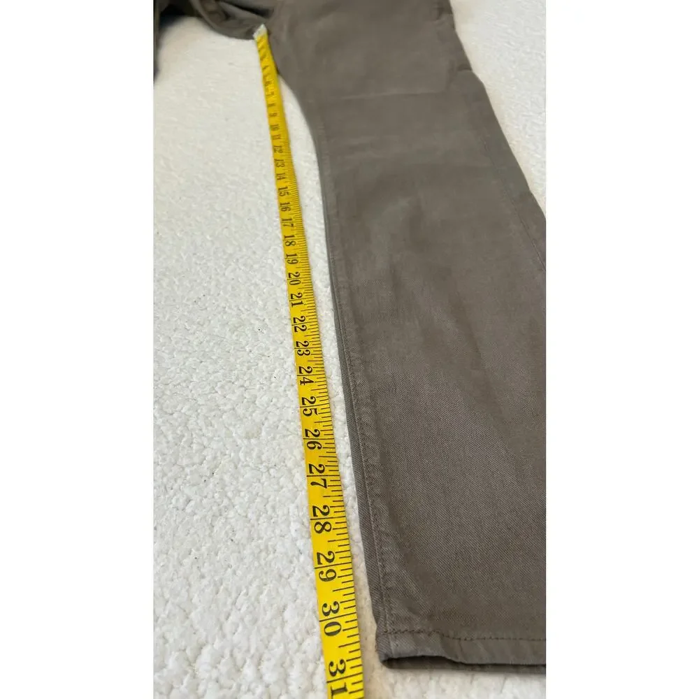 J. Crew Style 484 Jeans Men's Brown Tapered Leg Pants Stretch Size 29x31